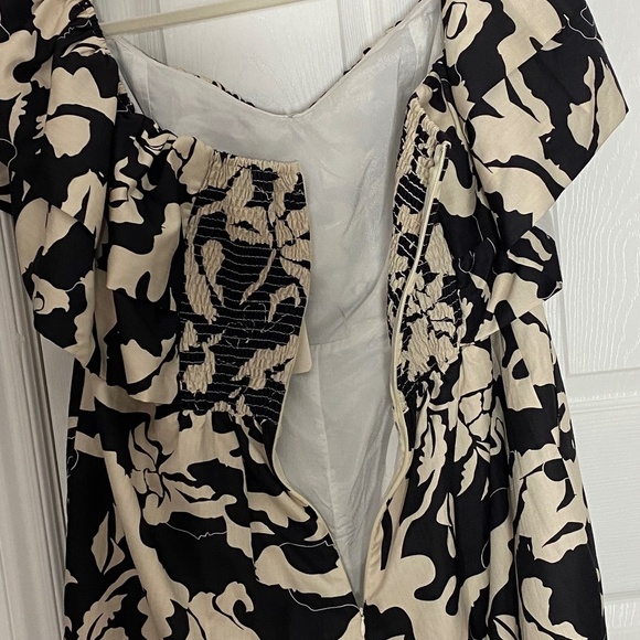 NEW L’ATISTE by Amy Abstract Print One Piece Romper Jumpsuit Ruffle Plus Size 2X - Picture 4 of 16